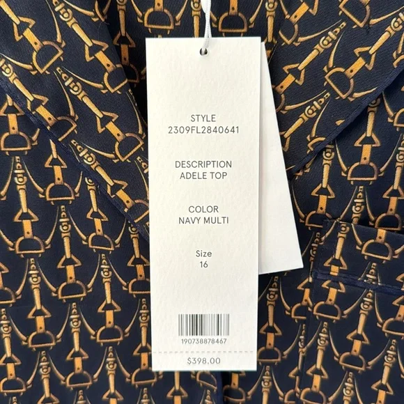 NWT Veronica Beard Adele Top - Picture 8 of 10